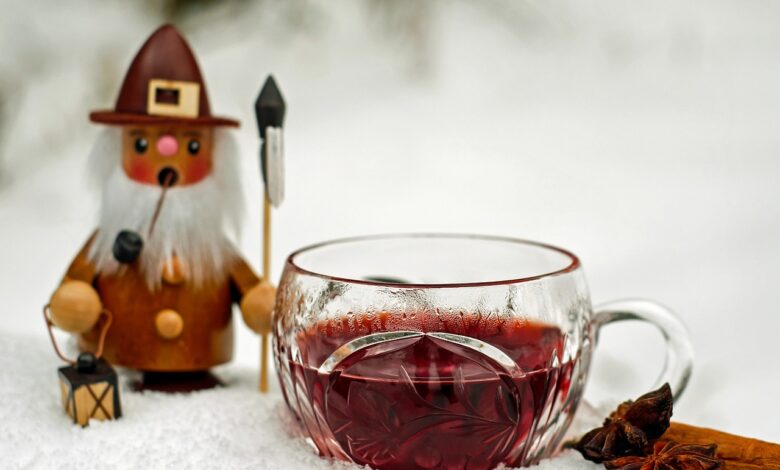 mulled claret, wine, drink